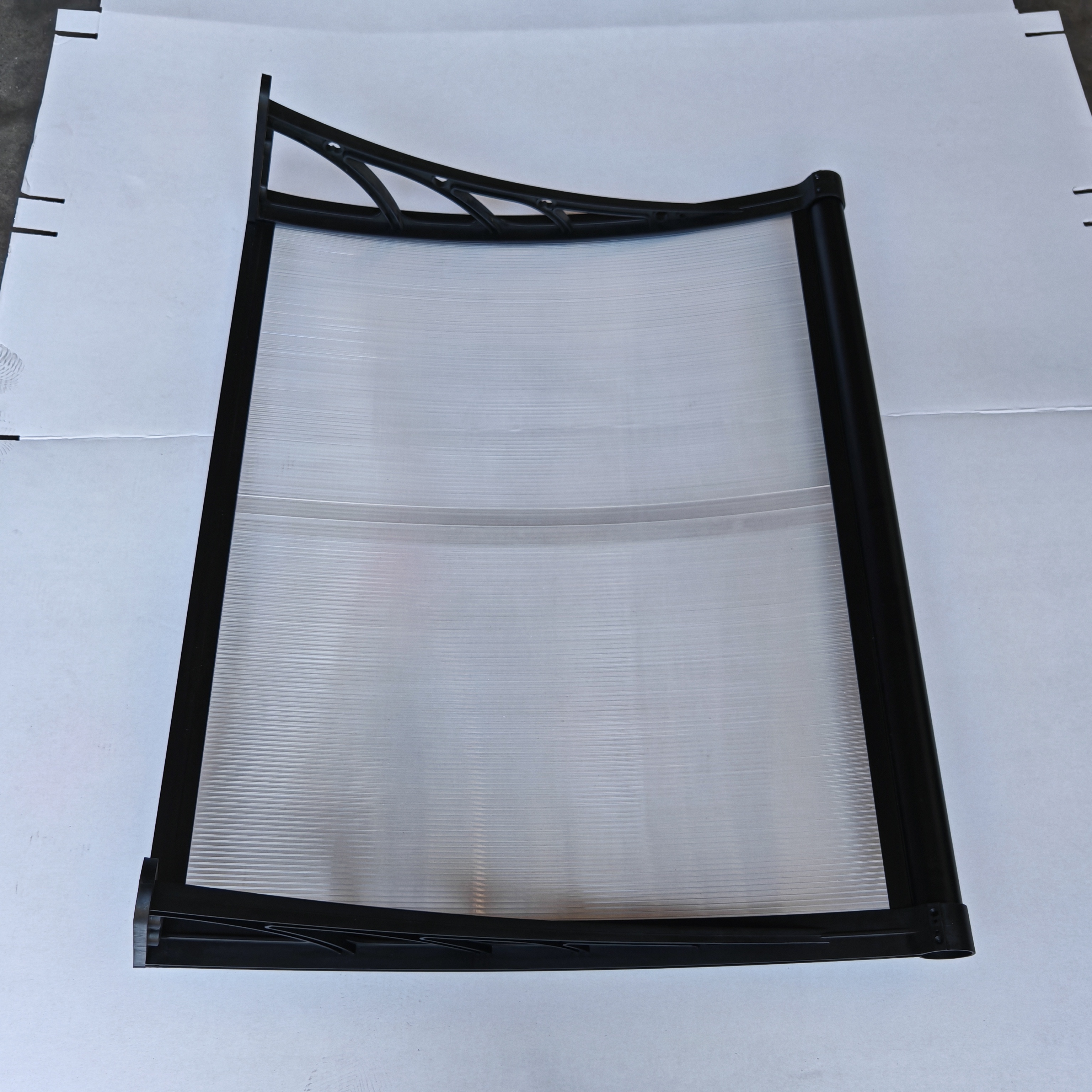 0.6m*1.0m Tranparent Roofing Effortless Assembly Plastic Frame amp Polycarbonate