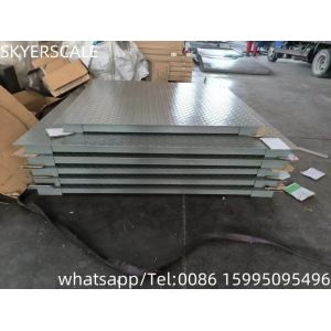 Buy cheap 1.5x1.5m Electronic Floor Scale Platform Industrial Scale With A12E Indicator from wholesalers