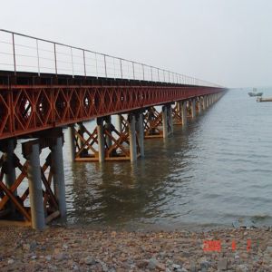 Buy cheap Moveable Panel Prefab Steel Bridges Dimension 1.448*3.048m from wholesalers
