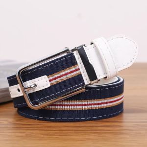 Buy cheap 3.5cm Needle buckle belt men and women Fabric belt from wholesalers