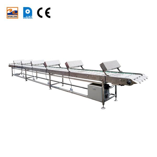 Quality Food Marshalling Cooling Conveyor Stainless Steel Material for sale