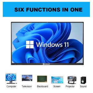 Buy cheap 75 Inch 4K HD Interactive Smart Board Touch Screen Digital Boards Teaching Aids Dual System Android Win11 for School/Office from wholesalers
