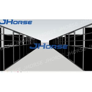 Buy cheap Portable Customized Hdpe Box Stall Fronts For Building Barn from wholesalers