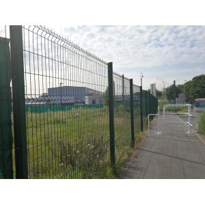 Buy cheap Outdoor PVC Coated 5.5mm 3D Wire Mesh Fence Welded Garden Fence from wholesalers