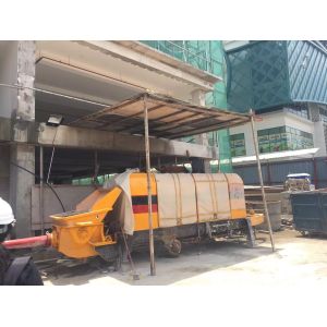 Buy cheap Stationary Concrete Trailer Pump With 20MPa Max Pressure 220M Max Vertical Conveying from wholesalers