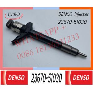 China Diesel Toyota Land Cruiser V8 1VD-FTV Engine Injector 23670-51030 095000-9780 For DENSO Common Rail on sale