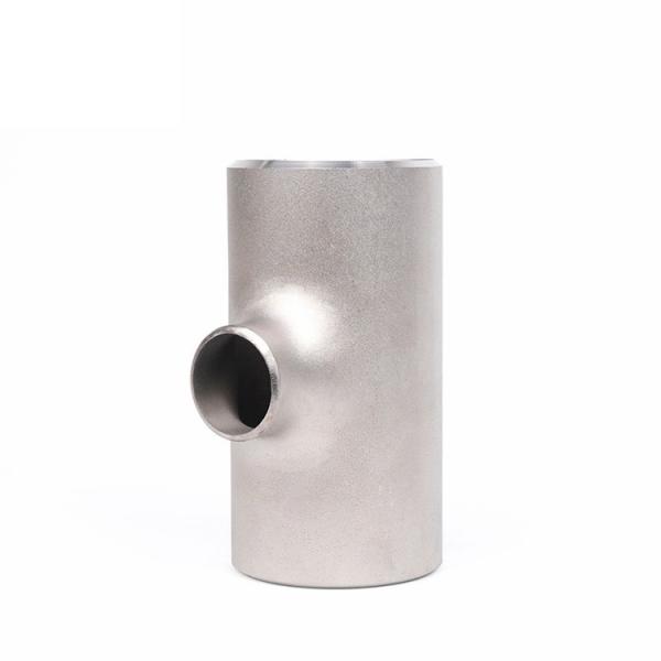 Quality factory welding titanium pipe BW Titanium Reducing Tee Fitting for sale