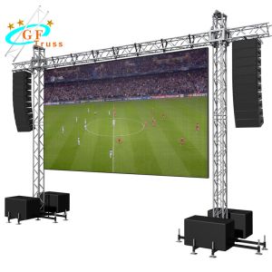 Activity Planning Outdoor Truss System LED Screen Display Goalpost