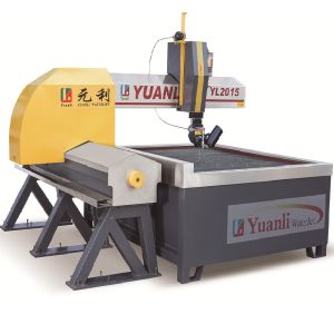 Buy cheap Automotive 3 Axis Cutting Machine Waterjet Stone Marble Laser Cutting Machine product