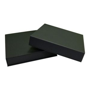 Buy cheap Handmade Magnetic  Black Rigid Gift Boxes Embossing Printing With EVA from wholesalers