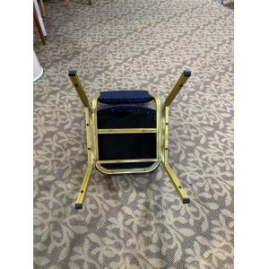 Function Hall Stackable Banquet Chair Iron Matel Moulded Foam