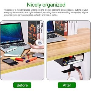 Buy cheap Hidden Storage Space Saving Adhesive Desk Shelf Hanger Hook Holder for Installation from wholesalers