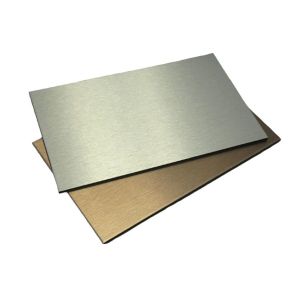 China Custom Aluminum Composite Plastic Panel , Aluminum Composite Sheet Wall Cladding on sale