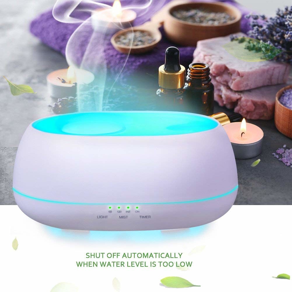 Buy cheap 500ml Ultrasonic Plastic Aroma Diffuser With Remote Controller from wholesalers