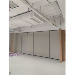 Office Wooden Operable Partition Walls , Movable Room Dividers