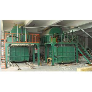 Buy cheap Automatic Rebounding Foam Production Line with Steam Mixing Crushing Foam Machine product