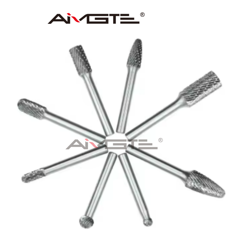Buy cheap Tungsten Carbide Rotary Burrs with 6.35mm 1/8 and 1/4 Inch Shank for Precision Grinding from wholesalers