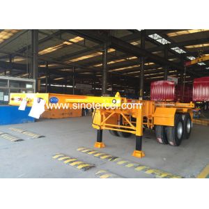 1310mm Wheel Skeletal Semi Trailer 40ft 4 Axle Semi Trailer