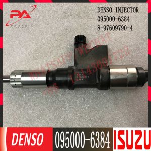 Buy cheap 095000-6384 095000-6383 ISUZU Diesel Injector 095000-6382 095000-6381 4HK1 8-97609790-4 from wholesalers