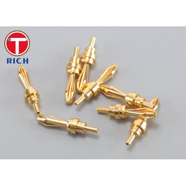 Buy cheap CNC Machining Processing Banana Plug Copper Lantern Plug Stamping Parts from wholesalers