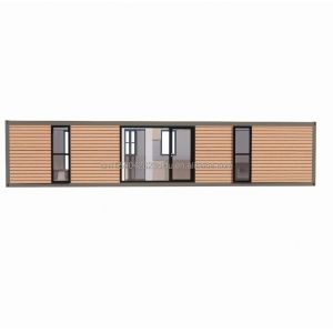 Buy cheap Modern Simple Shop Customized 20f 40ft Prefabricated Expandable Wooden Container House with 2 Large Bedroom in Simple Style from wholesalers