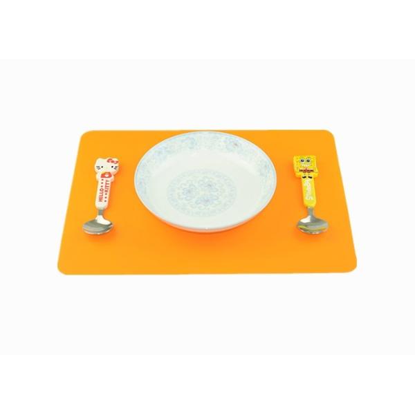 Quality BPA Free Square Non Slip Placemats , Heat Resistant Silicone Placemats for sale
