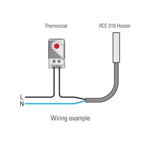 AC 120V - 240V Electric Industrial Heaters Dynamic Heating 5W 9W RCE016 IP54 /