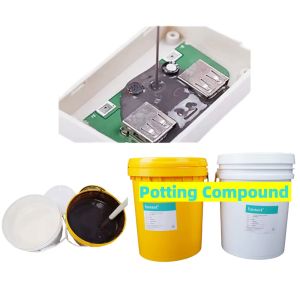 Raw RTV Silicone Potting Compound Two Component Addition For Electronic