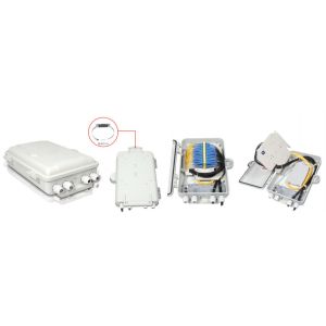 Buy cheap TLC Optical Fiber Distribution Box / Outdoor Fiber Termination Box from wholesalers