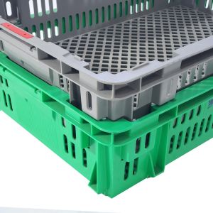 Farm Plastic Delivery Crates Grocery Turnover Stackable PP Stacking Moving