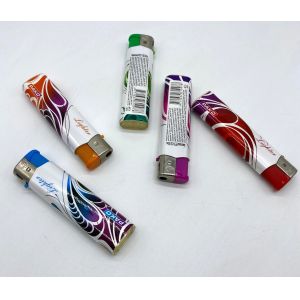 Buy cheap Long Slim Electronic Cigarette Lighter Function Cigarette Lighter Size 80*23.7*11.18mm from wholesalers