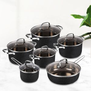 Buy cheap Hot Selling 12pcs Stainless Steel Cookware Set Cooking Tornado Pots And Pans Cookware Sets from wholesalers