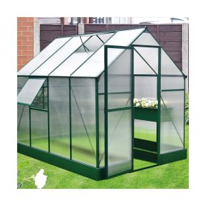 Buy cheap 4x6ft Aluminium Frame Greenhouse 10 X 6 Polycarbonate Greenhouse from wholesalers