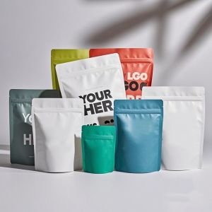 Buy cheap Custom Printed Stand Up Zipper Pouches for Food Packaging MOQ 1000pcs from wholesalers