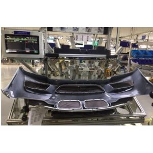 Black Color Automotive Bumpers , Ultrasonic Car Manufacturing Equipment