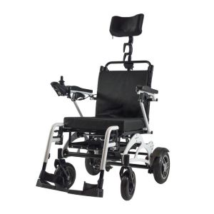 Buy cheap Lightweight Lithium Battery Foldable Wheelchair 6km/H With Lamp from wholesalers