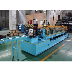 Buy cheap Post Cutting Post Punching CZ Purlin Roll Forming Machine , C Steel Frame Machine from wholesalers