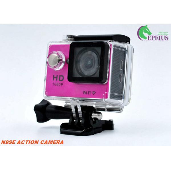 Buy cheap 1080P HDMI 4k Helmet Mounted Camera , N9 Water Resistant Action Digital Camera 900mAh from wholesalers