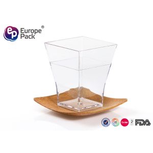 Individual Plastic Dessert Cups 60Ml Mini Ps Plastic Pudding Cup