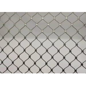 Buy cheap 8m Antiwear Diamond Woven Wire Mesh OEM With Ribbon Buckle from wholesalers