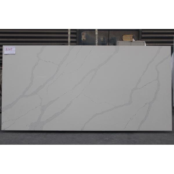 White Quartz Countertops , Flat Eased Quartz Kitchen Countertops Quartz