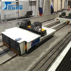 Heavy Load Electric Transfer Trolley Running on Rail