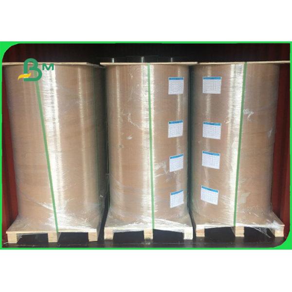 FDA brown kraft paper 50gsm high bursting resistance wood pulp FDA brown kraft paper for paper bags