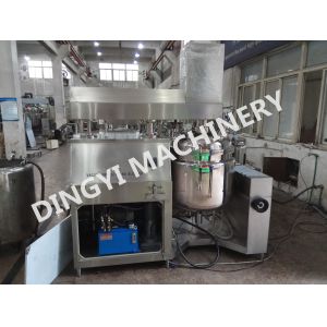 Buy cheap Stainless Steel 316L Vacuum Homogenizer Mixer , Emulsifying Equipment Types from wholesalers