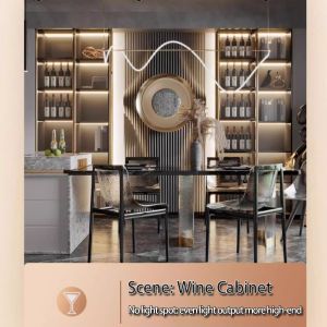 36 Watt LED Sensor Light Strip for Embedded Cabinets Wardrobes and Wine Cabinets