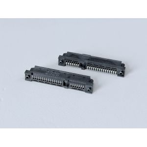 Buy cheap SATA 22Pin Female Board-Mount Connector | SMT Gold-Plated G/F | PCB Electronic Signal Power Connector for Server & Storage Devices from wholesalers