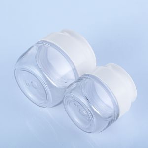 Buy cheap Refillable Empty Cosmetic Containers , Reusable Biodegradable Plastic Jars from wholesalers