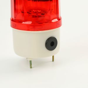 Buy cheap 2 wires Rotary IP55 LED Warning Light Alarm Light with Sound In ABS material for out door application from wholesalers