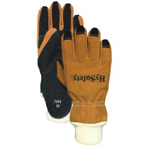 NFPA1971 High Dexterity Heat Resistant Gloves Cowhide Structural Firefighting