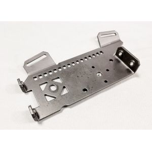 China Galvanized Cnc Laser Cutting Parts Aluminium SS Chrome Plating Sandblasting on sale